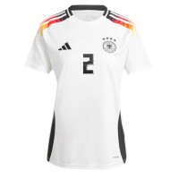 Deutschland Antonio Rudiger #2 Heimtrikot Frauen EM 2024 Kurzarm